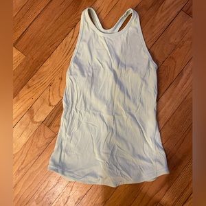 Mint green base pace tank lululemon either size 2 or 4 can’t remember